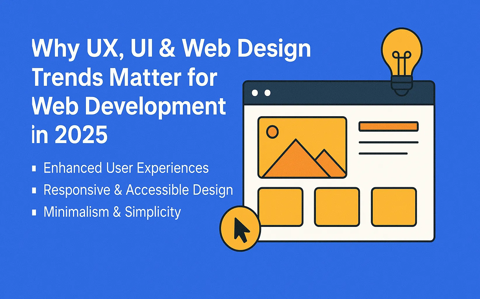 Why UX, UI & Web Design Trends Matter for Web Development in 2025